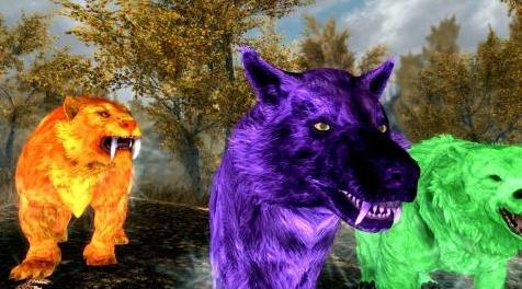 上古卷轴5：重置版MOD 闪亮的生物-Skyrim特别版