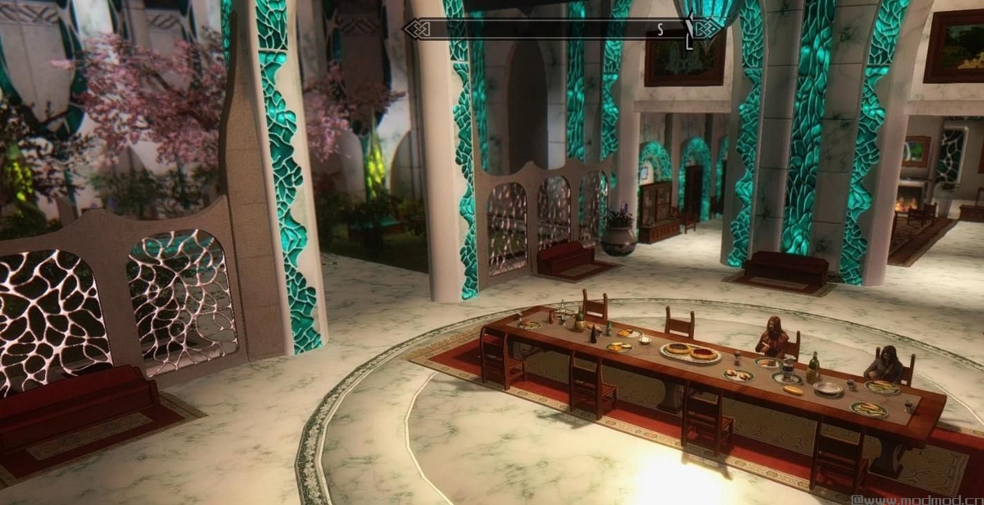 上古卷轴5：天际MOD Ayleid Palace SE -亚历德精灵宫殿 v1.0