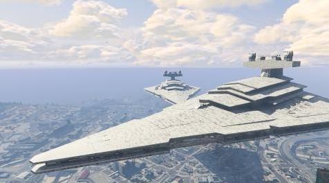侠盗猎车手5MOD Imperial Star Destroyer Blimp BETA