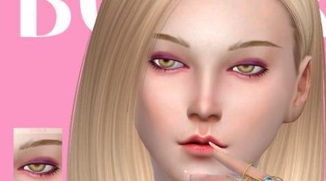 模拟人生4MOD  Bobur 亚洲眉毛N04