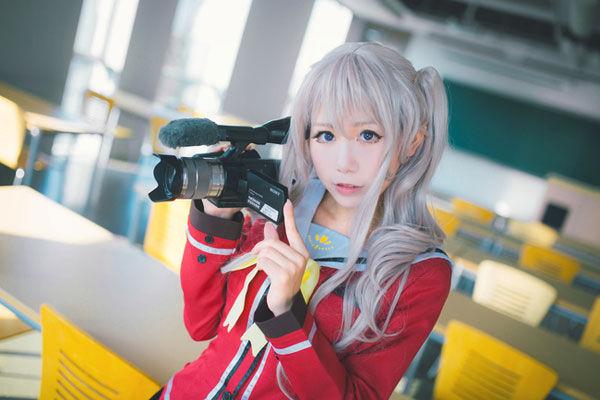 《Charlotte》友利奈绪神还原Cos,cosplay,二次元