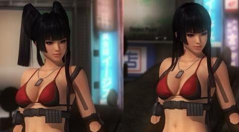 死或生5MOD Nyotengu hair with no gold accessory