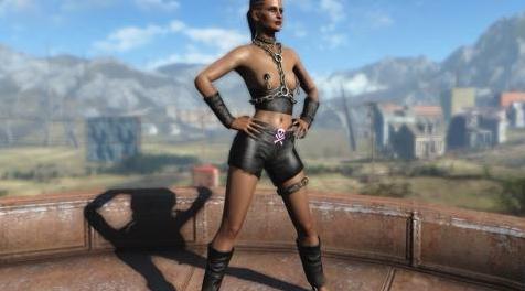辐射4MOD  29059-Bodyslide Conversion for Prostitute Outfit CBBE Femal