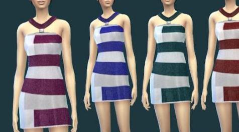 模拟人生4MOD MinniDressMagicS4 连体裙