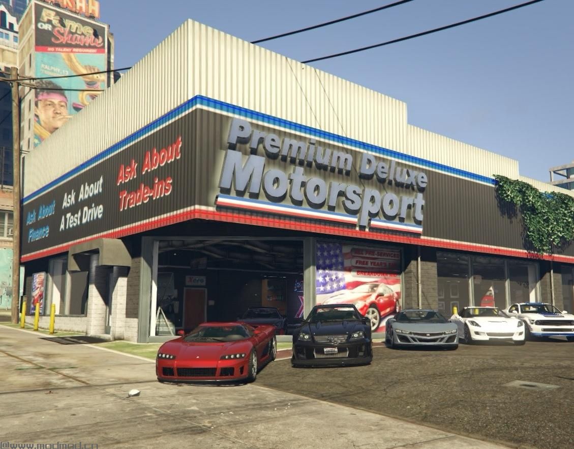 侠盗猎车手5MOD 西门车店