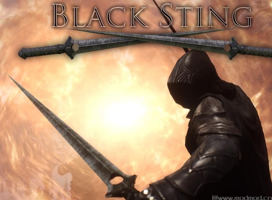 上古卷轴5：天际MOD Black Sting-黑刺剑 v2.21