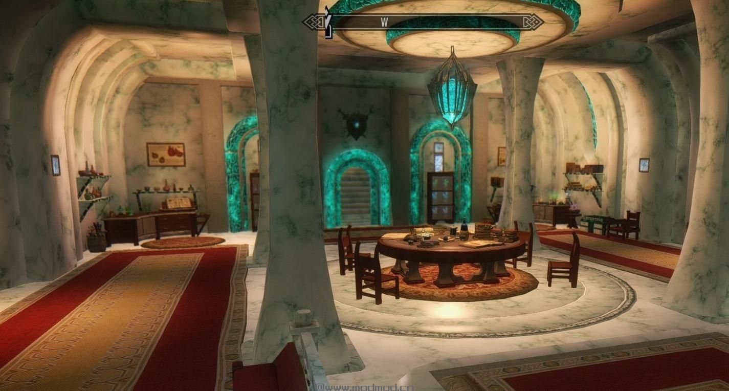 上古卷轴5：天际MOD Ayleid Palace SE -亚历德精灵宫殿 v1.0