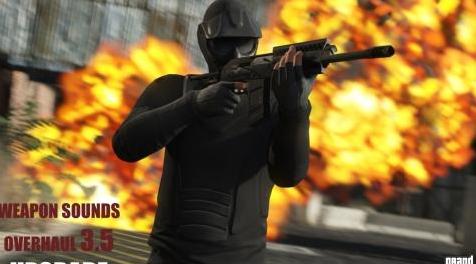 侠盗猎车手5MOD  Weapon Sounds Overhaul Feedback Upgrade