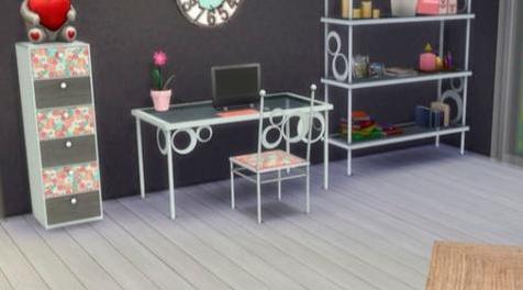 模拟人生4MOD xyra Enam II study set-书房装饰