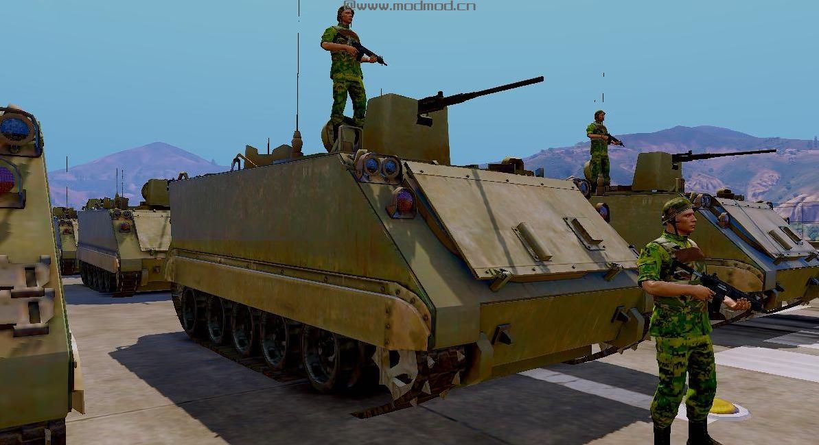 侠盗猎车手5MOD M113 APC [ADDON]