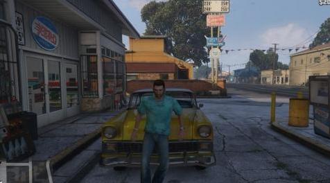 侠盗猎车手5MOD Vice City HD Tommy Clothes Texture