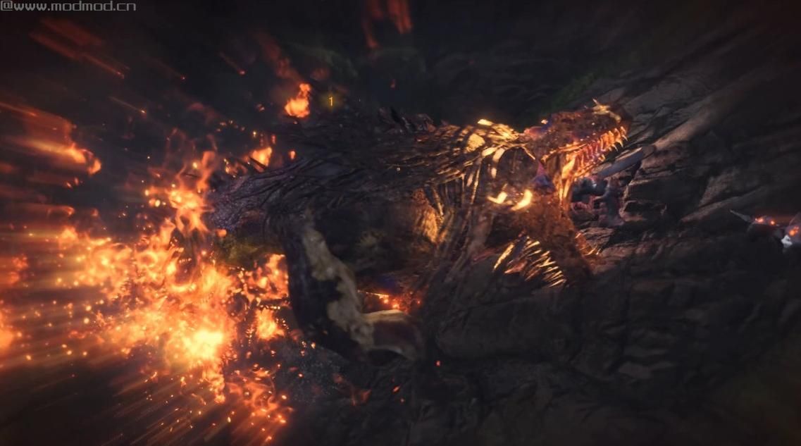 怪物猎人：世界MOD MHW Demon Great Jagras