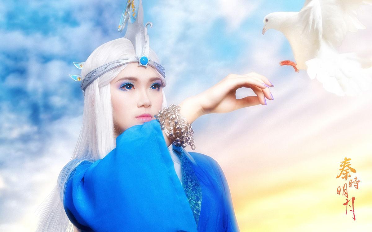 寒殇秦时明月雪女COS,cosplay,二次元