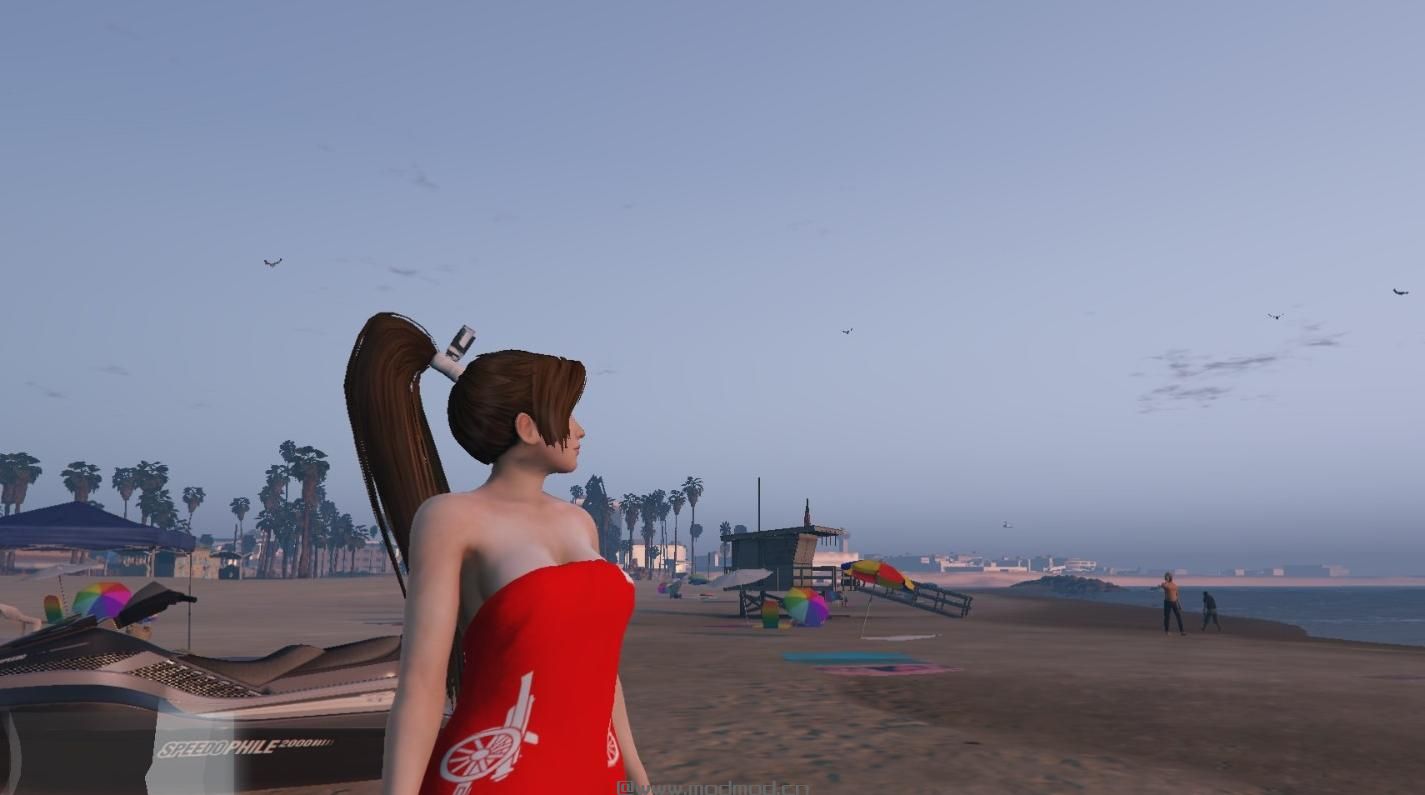 侠盗猎车手5MOD Arsenal Towel for Mai Shiranui