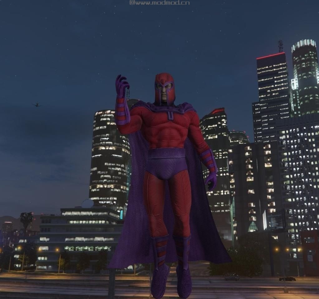 侠盗猎车手5MOD Magneto 90&rsquo;s Classic! FIXED HANDs and CAPE