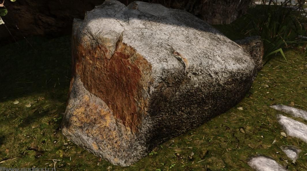 Skyrim三维岩石