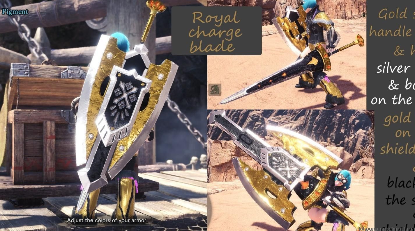 怪物猎人：世界MOD 皇家冲锋刀（Royal Charge Blade）