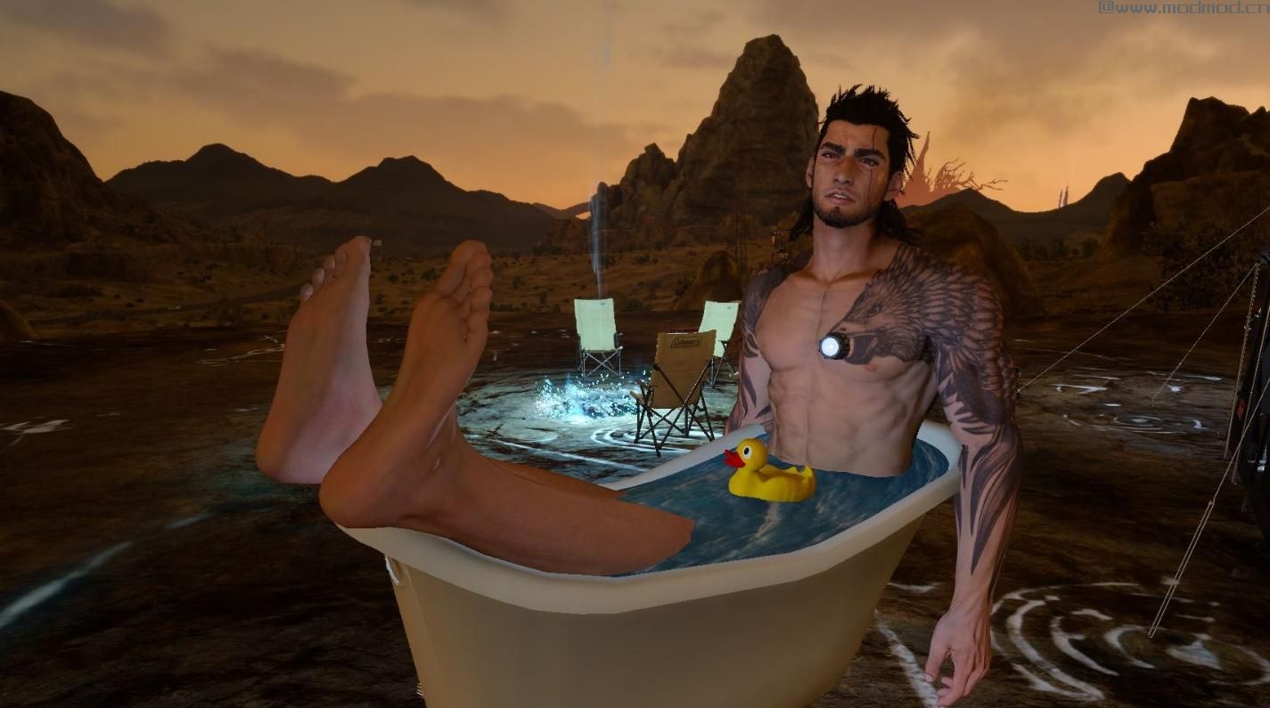 最终幻想15MOD Bathtime Gladio