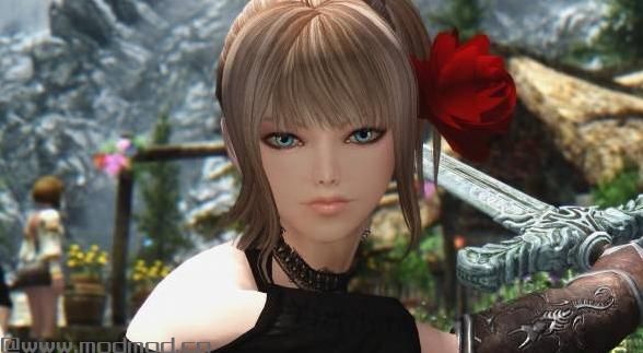 上古卷轴5：天际MOD 一个萝莉随从Chantez