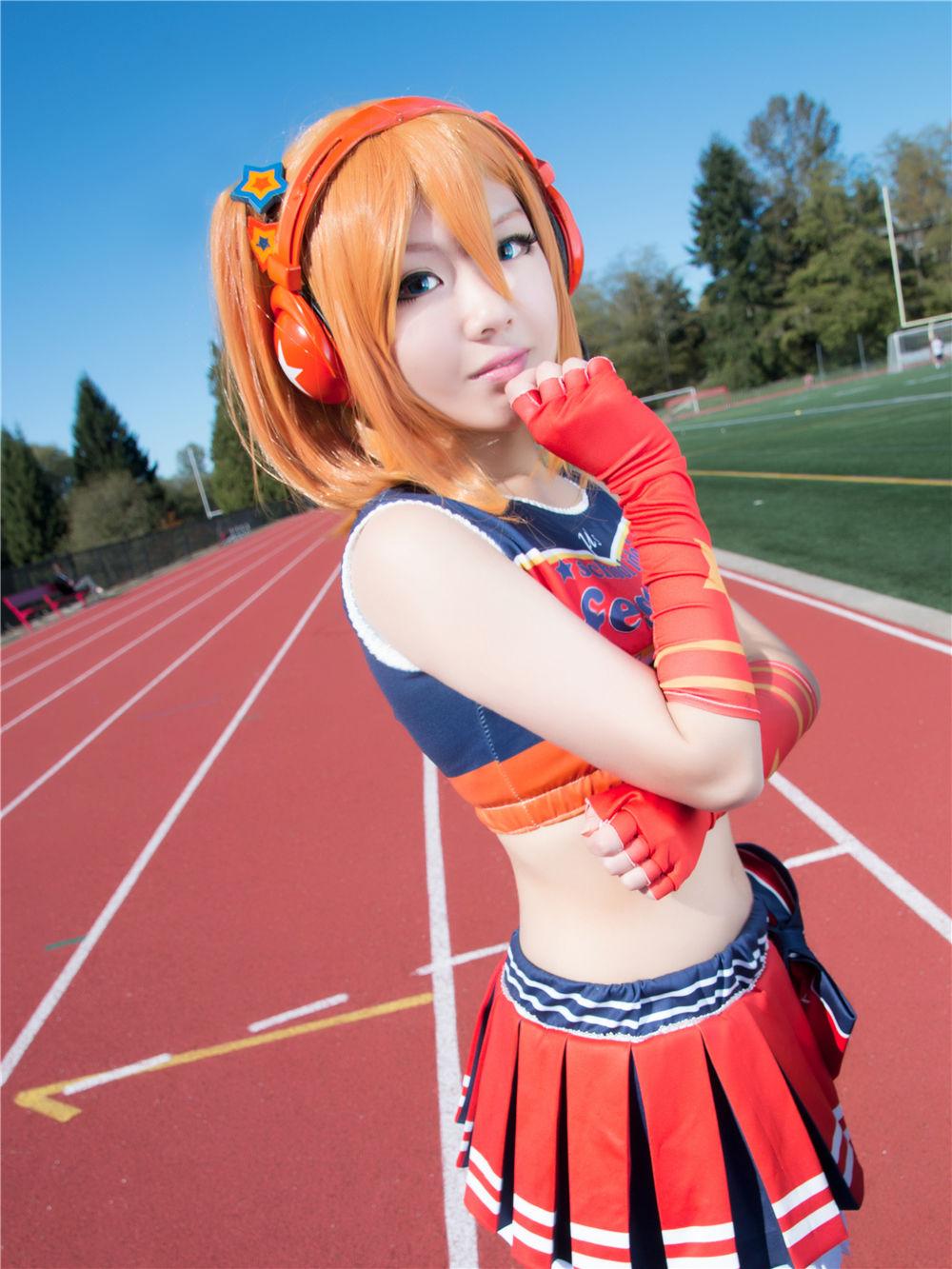 Love Live!高坂穗乃果啦啦队,cosplay,二次元