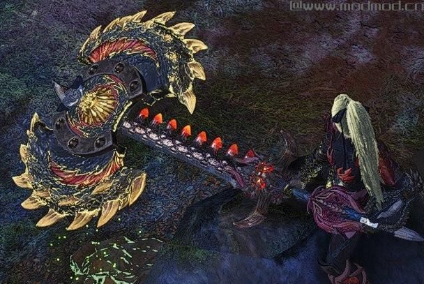 怪物猎人：世界MOD Diablo Tyrannis II 代替品