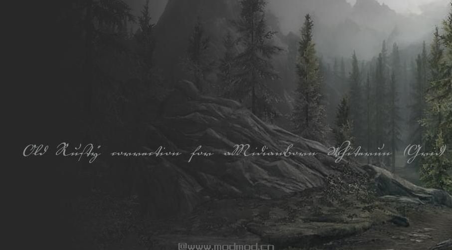 上古卷轴5：重置版MOD 老和生锈 - 修正aMidianBorn Whiterun（网格）SSE