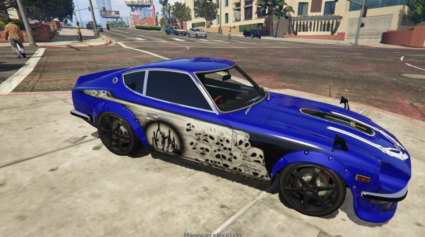 侠盗猎车手5MOD Tokyo Xtreme Racer Drift 2 Haunted Shore Livery