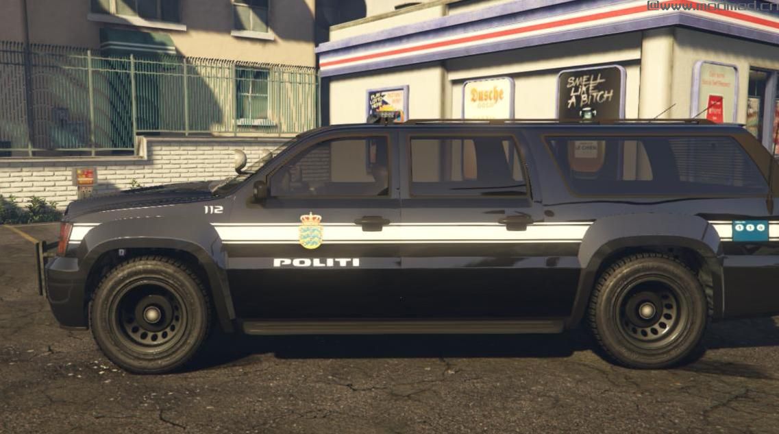 侠盗猎车手5MOD Danish/Dansk Swat Politibil