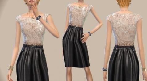 模拟人生4MOD Paogae Chic Outfit-时髦服装