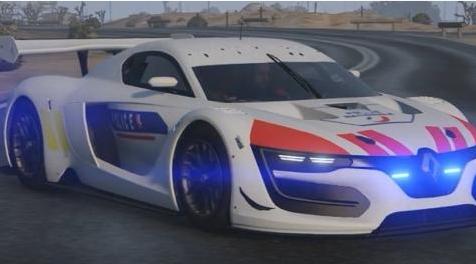 侠盗猎车手5MOD Renault Sport RS Police Nationale By NayzYT