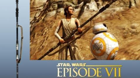 侠盗猎车手5MOD Rey Quarterstaff (Star Wars)