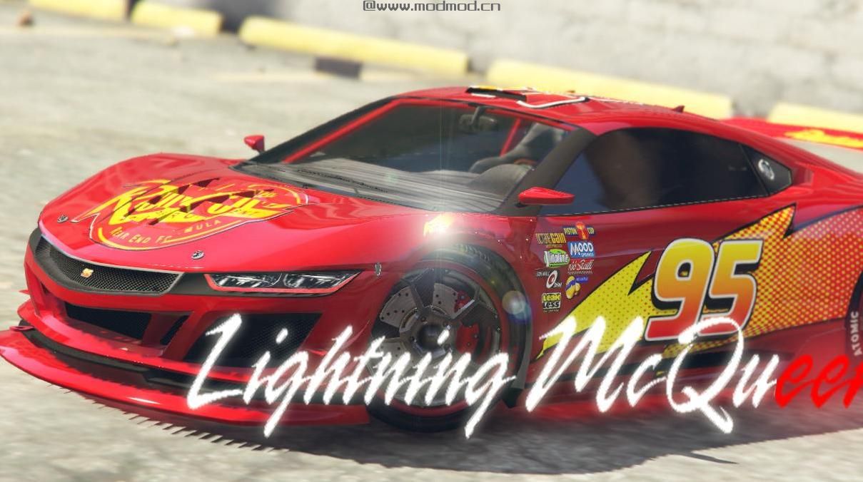  Lightning McQueen Skin for Dinka Jester