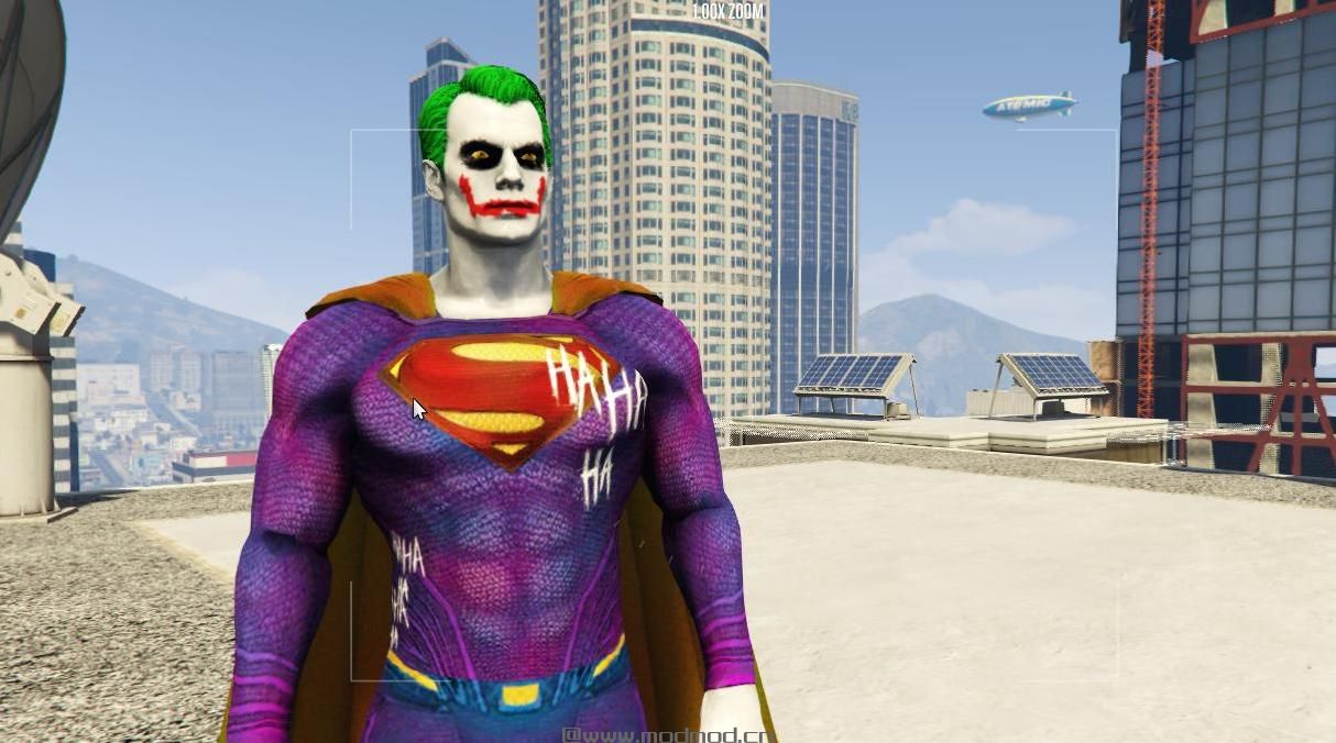 侠盗猎车手5MOD SUPERMAN - JOKER