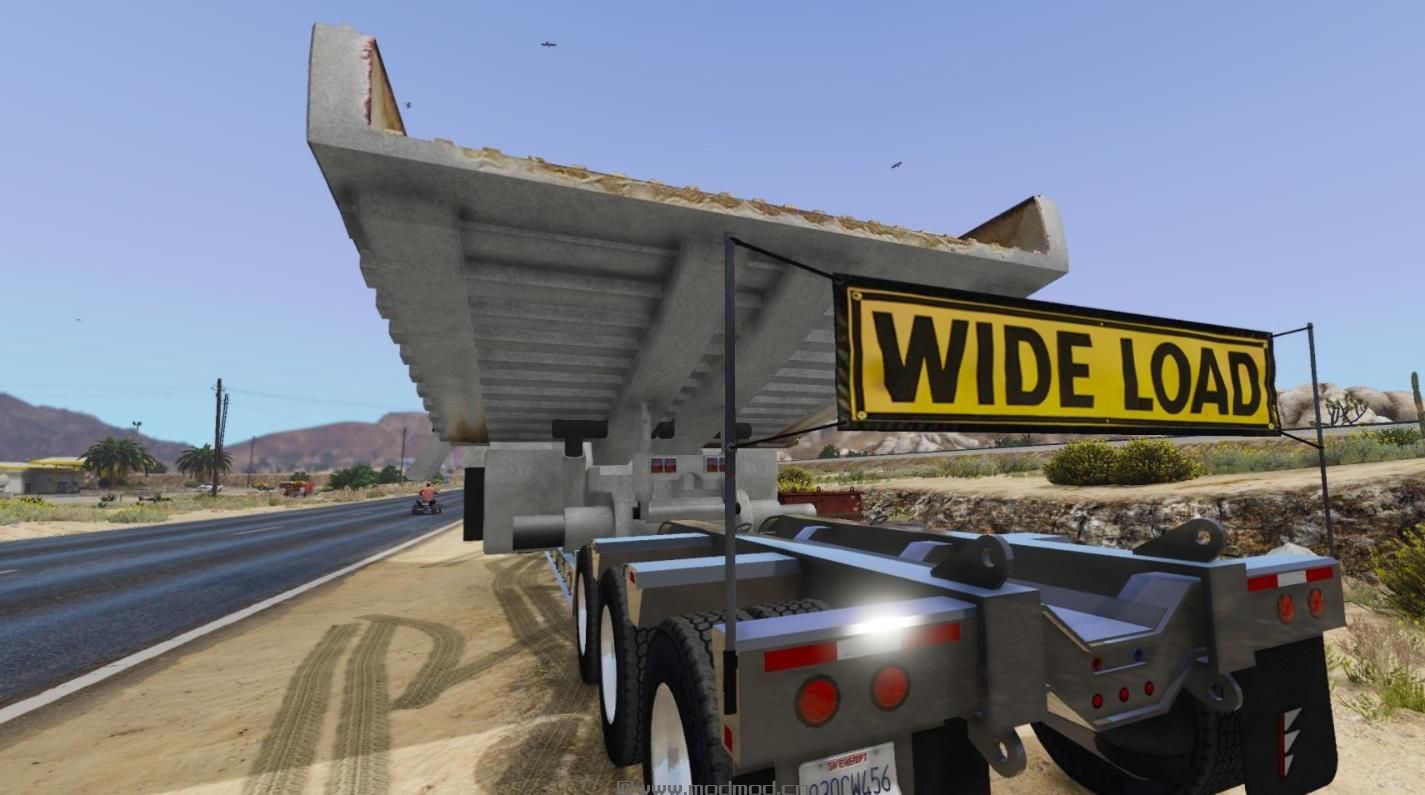 侠盗猎车手5MOD More Oversized Load Signs