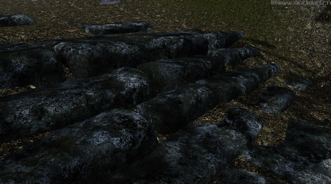 SkyRIM 3D高级Hrothgar台阶
