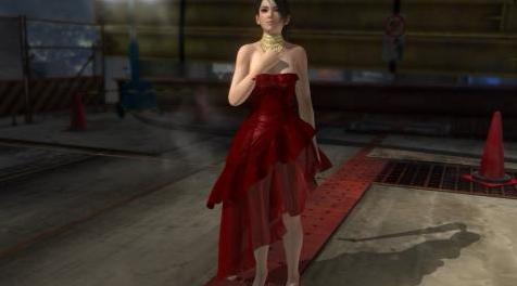 死或生5MOD Momiji Red dress