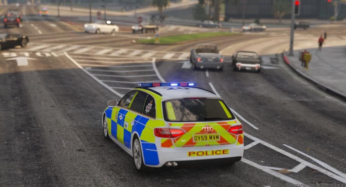 侠盗猎车手5MOD Wiltshire Police 2010 Audi A4 RPU