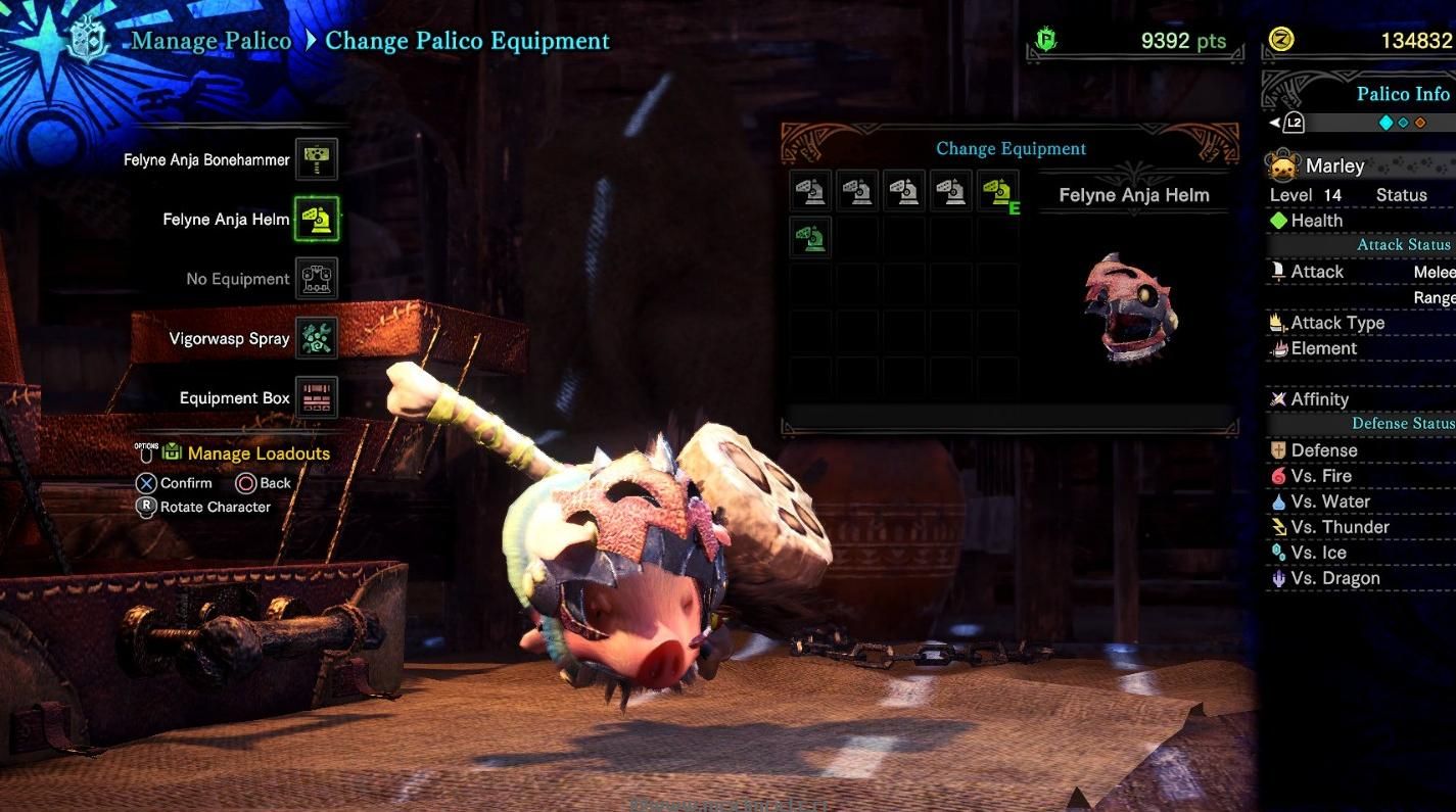 Poogie Palico Replacement