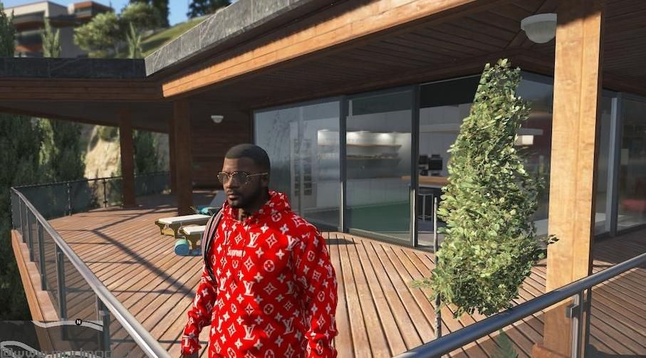 侠盗猎车手5MOD Gucci mane face tattoos