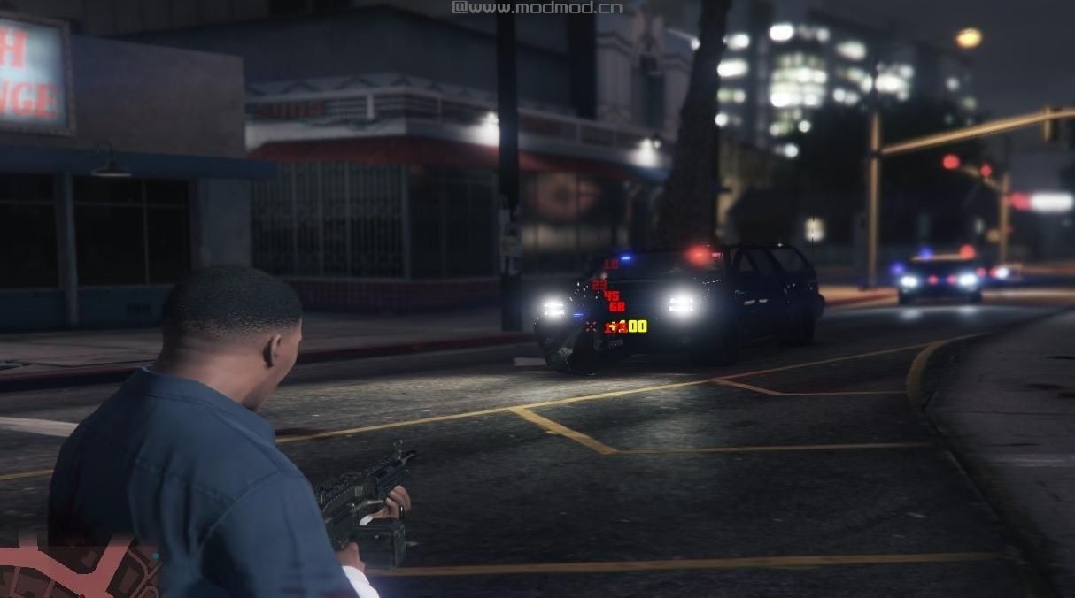 侠盗猎车手5MOD Combat HUD