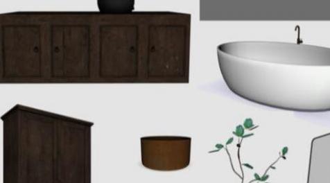 模拟人生4MOD 浴室组合