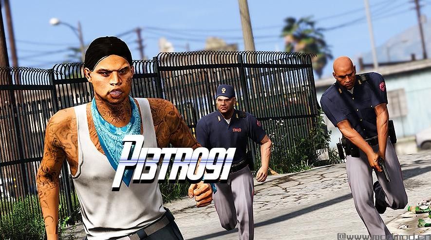 侠盗猎车手5MOD Divisa Squadra Volante NPC