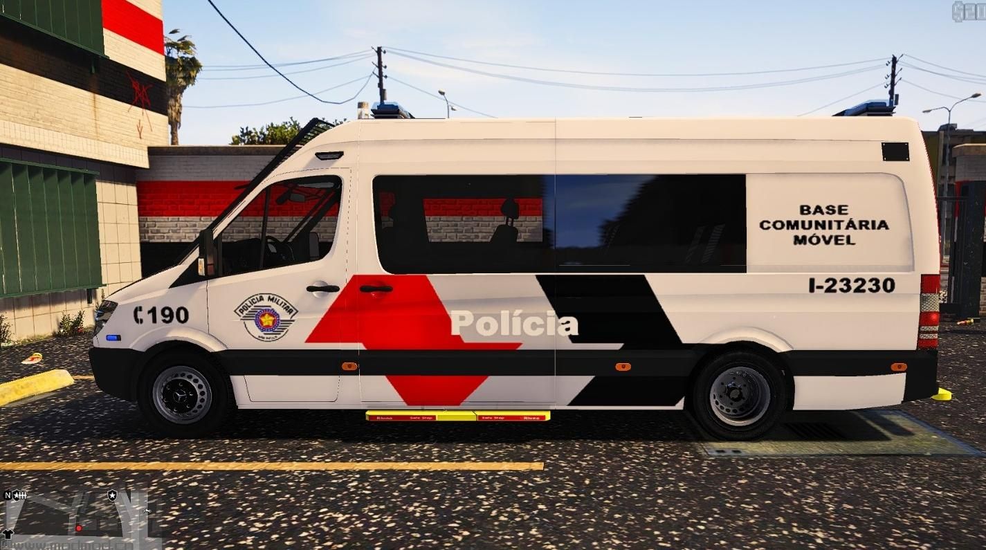 侠盗猎车手5MOD Mercedes Sprinter PMESP