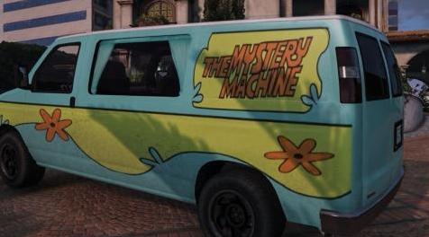 侠盗猎车手5MOD Scooby Doo’s Mystery Van