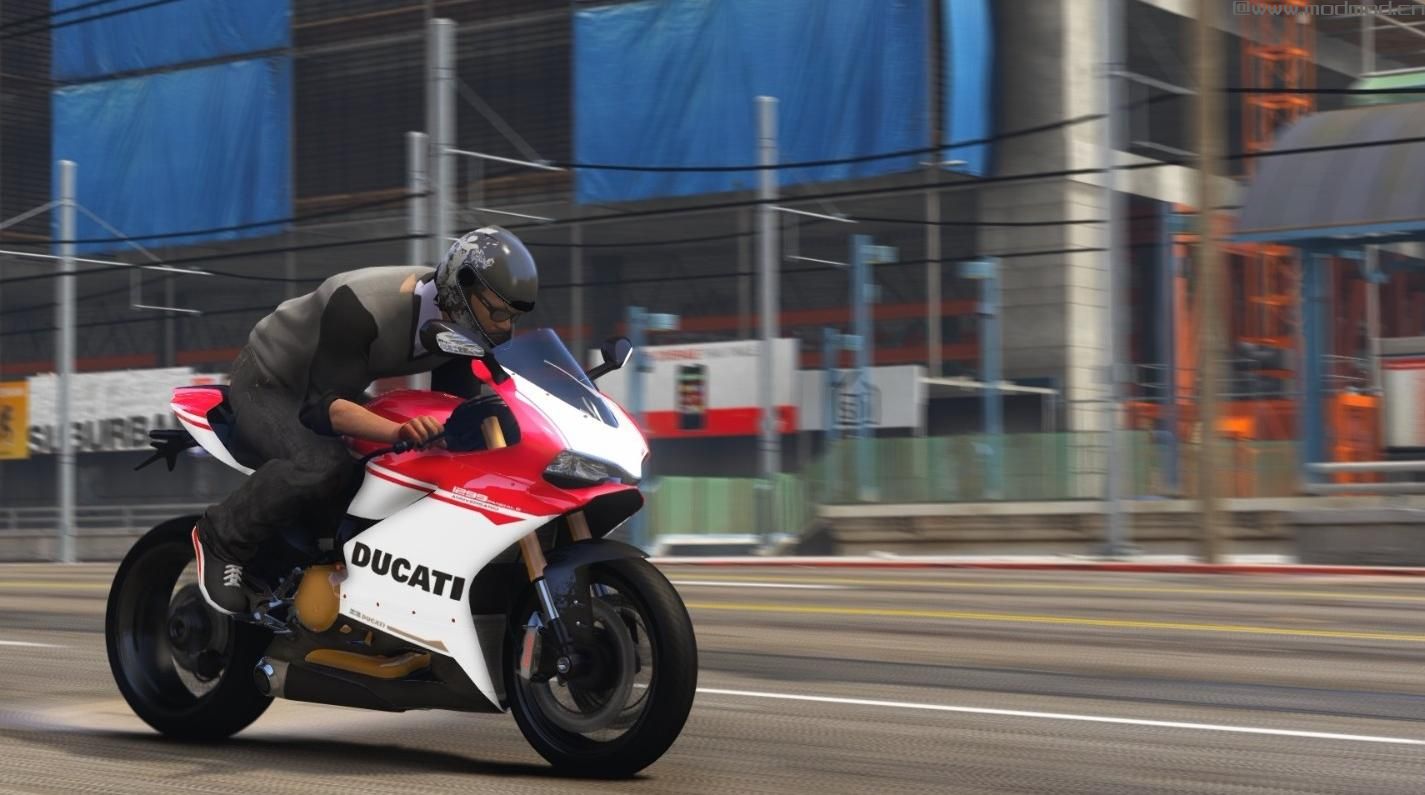 侠盗猎车手5MOD Ducati Panigale 1299 R Livery Pack