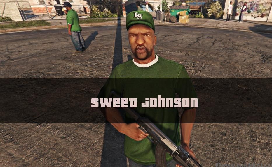 侠盗猎车手5MOD Sweet_Johnson (remake)