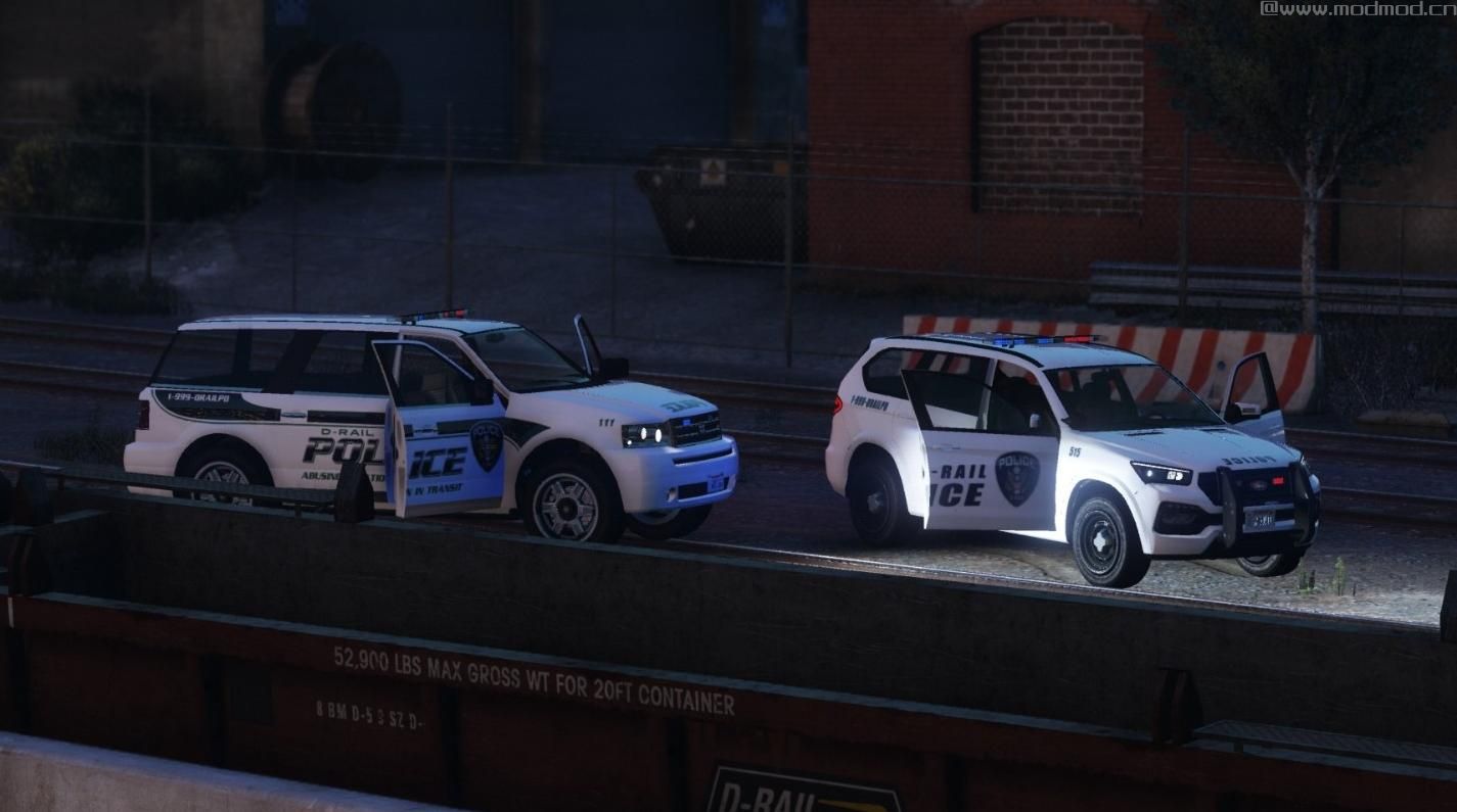 侠盗猎车手5MOD Railroad Police Pack