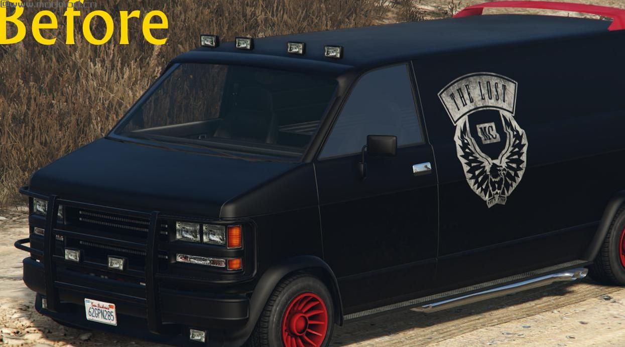 侠盗猎车手5MOD The Lost MC Burrito 2K Skin