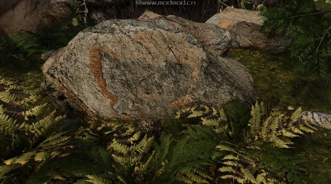 Skyrim三维岩石