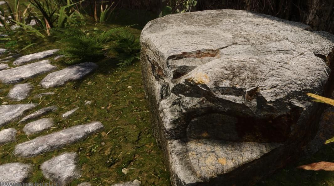 Skyrim三维岩石
